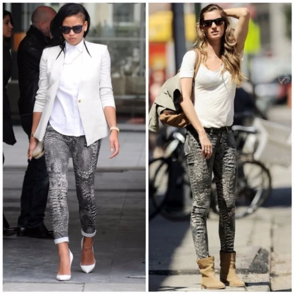 Rag & Bone Feather Jean Leggings Size 27 EUC - Picture 1 of 10